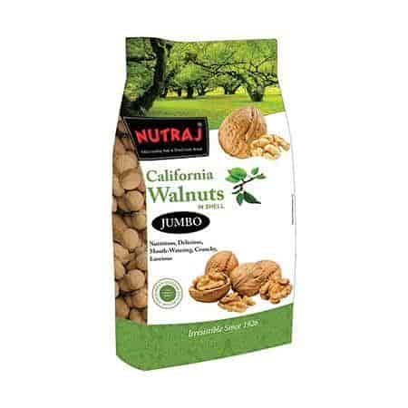 Buy Nutraj California Walnut Inshell Jumbo