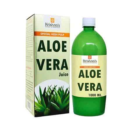 Buy Krishnas Herbal And Ayurveda Premium Aloe Vera High Fiber Juice The Energizing Drink