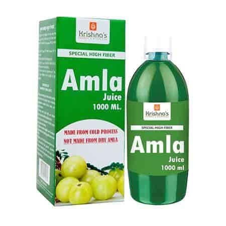 Buy Krishnas Herbal And Ayurveda Premium Amla High Fiber Juice Natural Immunity Booster