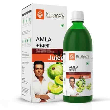 Buy Krishnas Herbal And Ayurveda Amla Juice Natural Immunity Booster