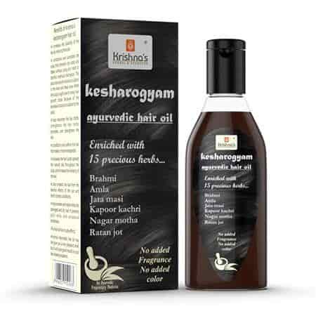 Buy Krishnas Herbal And Ayurveda Kesharogyam Hair Oil For Strong And Healthy Hair
