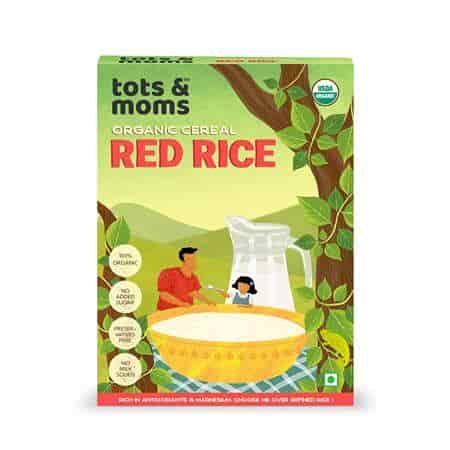 Buy Tots And Moms Red Rice Cereal