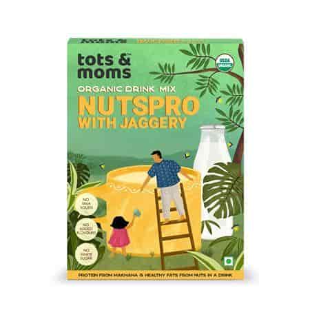 Buy Tots And Moms Nutspro With Jaggery Drink Mix