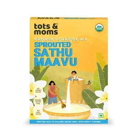 Buy Tots And Moms Sprouted Sathu Mavu - Multigrain Health Mix 