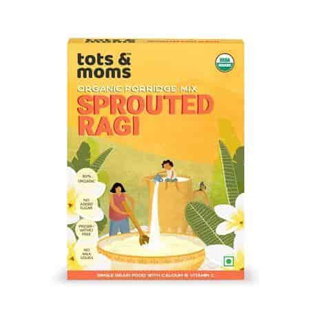Buy Tots And Moms Sprouted Ragi Powder