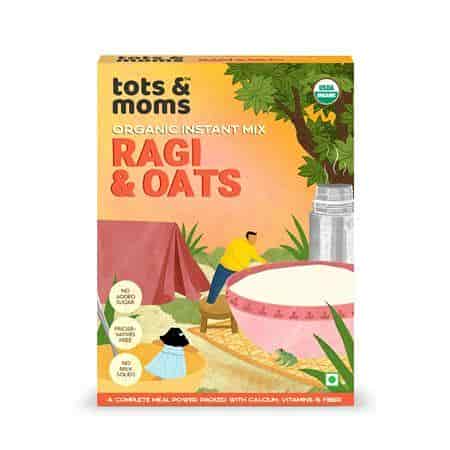 Buy Tots And Moms Instant Ragi & Oats