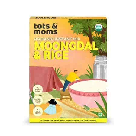 Buy Tots And Moms Instant Moongdal & Rice