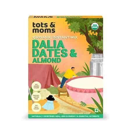 Buy Tots And Moms Instant Dalia Dates & Almonds