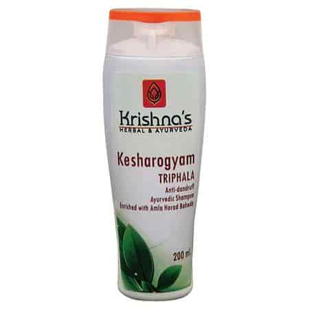Buy Krishnas Herbal And Ayurveda Kesharogyam Triphala Shampoo Removes Dandruff And Soothes Scalp