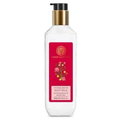 Buy Forest Essentials Ultra-Rich Body Milk Iced Pomegranate & Kerala Lime