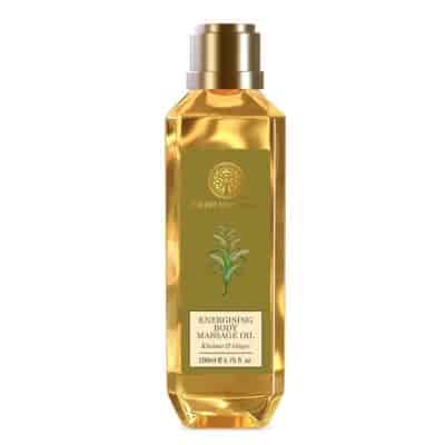 Buy Forest Essentials Energising Body Massage Oil Khubani & Ginger