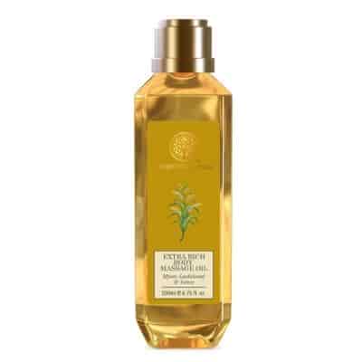 Buy Forest Essentials Extra Rich Almond Body Massage Oil Mysore Sandalwood & Vetiver