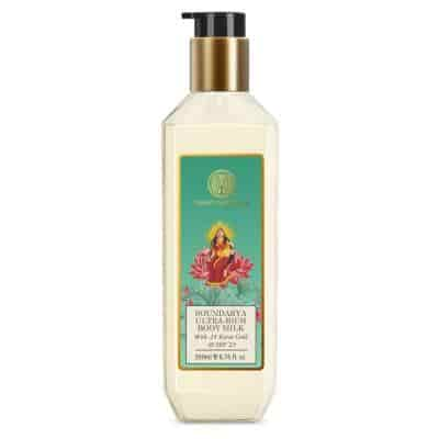 Buy Forest Essentials Ultra Rich Body Milk Soundarya With 24K Gold & SPF25