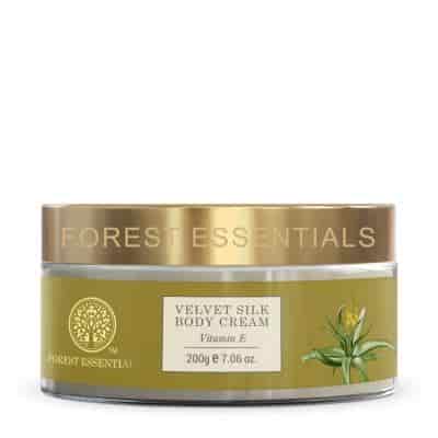 Buy Forest Essentials Velvet Silk Body Cream Vitamin E
