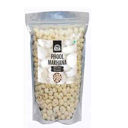 Buy Wonderland Foods Jumbo Size Phool Makhana | (Full Makhana) Lotus Seed Pop | Gorgon Nut Puffed Kernels