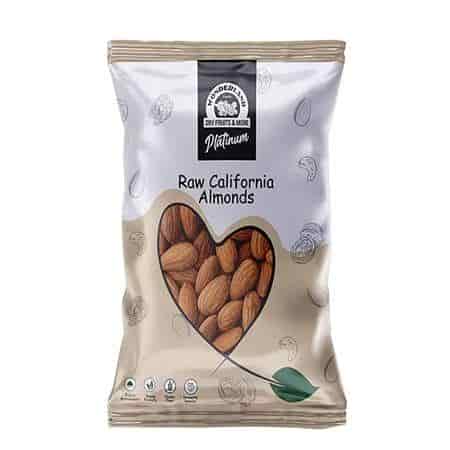Buy Wonderland Foods (Device) - Popular 100% Natural Whole Platinum Californian Almonds Pure Raw California Badam