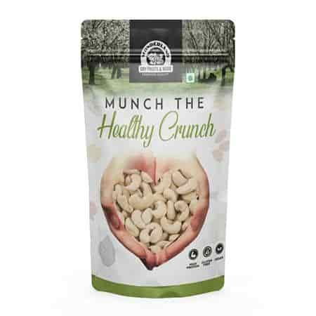 Buy Wonderland Foods - Whole Kaju (W320-Grade) | Dry Fruit Whole Cashew W320 | Whole Cashew Nut | Cashew In Fresh Pouch| Gluten & Gmo-Free | Super Crunchy Delicious & Healthy Nuts