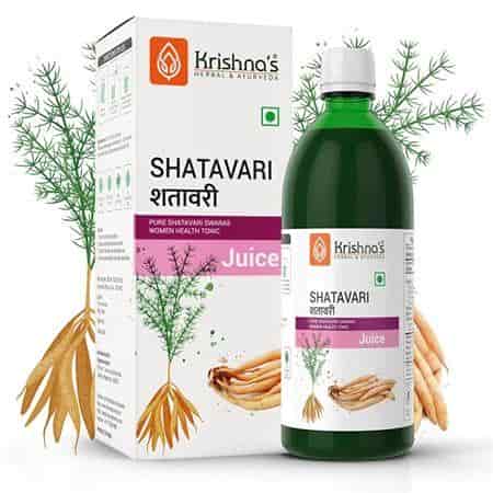 Buy Krishnas Herbal And Ayurveda Shatavari Juice Promotes Lactation