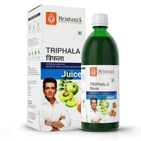 Buy Krishnas Herbal And Ayurveda Triphala Juice Natural Laxative