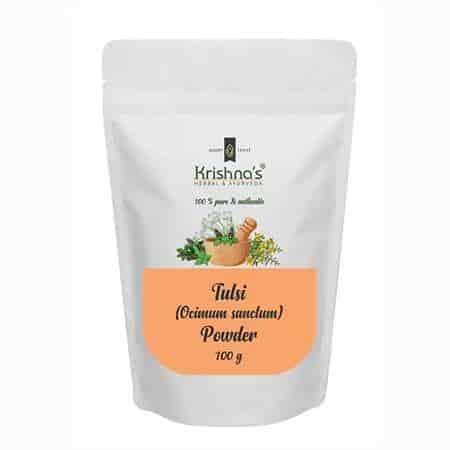 Buy Krishnas Herbal And Ayurveda Krishna'S Herbal & Ayurveda Tusli Powder (Ocimum Sanctum)