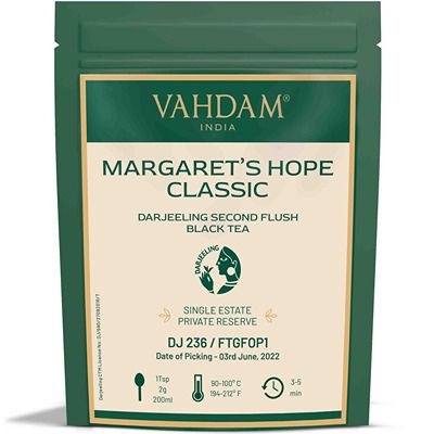 Buy Vahdam Margarets Hope Classic Darjeeling Second Flush Black Tea ( DJ 236 /2022 )