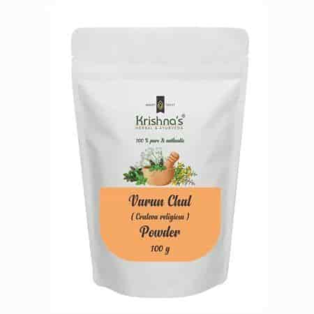 Buy Krishnas Herbal And Ayurveda Krishna'S Herbal & Ayurveda Varun Chal (Crateva Religiosa) Powder