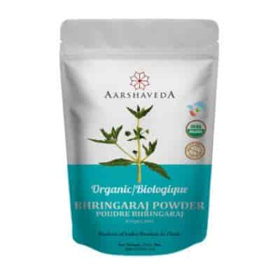 Buy Aarshaveda Organic Bhringaraj Powder