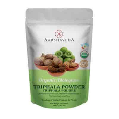 Buy Aarshaveda Organic Triphala Powder