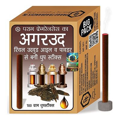 Buy Parag Fragrances Agarwood Oil Dhoop Sticks