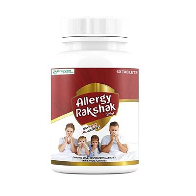 Buy Arogyam Ayurveda Allergy Rakshak Tablets