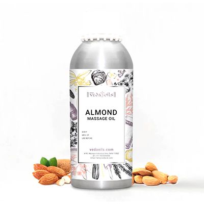 Buy VedaOils Almond Massage Oil