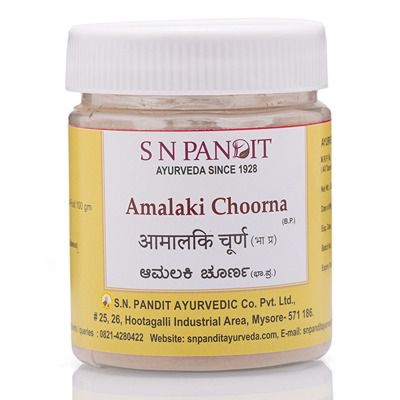 Buy S N Pandit Ayurveda Amalaki Choorna