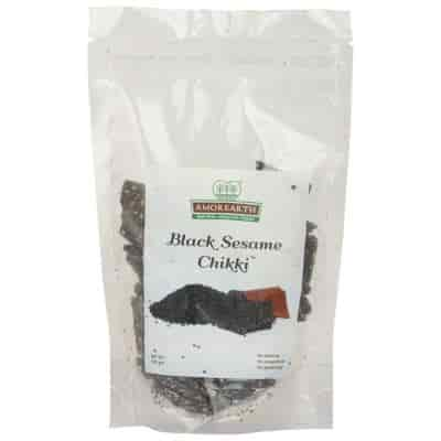 Buy Amorearth Black Sesame Jaggery Chikki