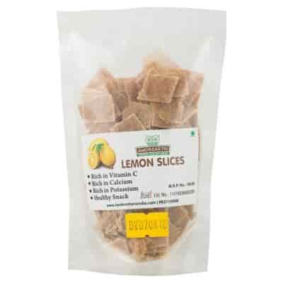 Buy Amorearth Lemon Slices Snack Sundried 100Gm 2Packs