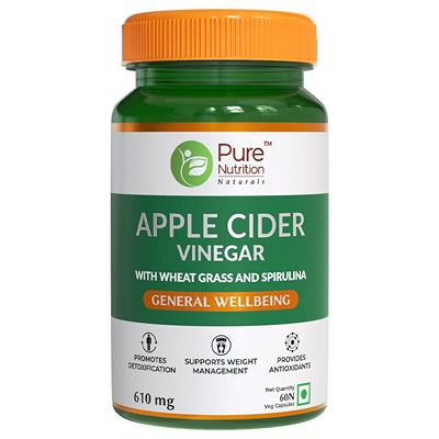Buy Pure Nutrition Apple Cider Vinegar Veg Capsules
