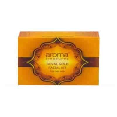 Buy Aroma Treasure Royal Gold Facial Kit For Dry Skin - Single Time