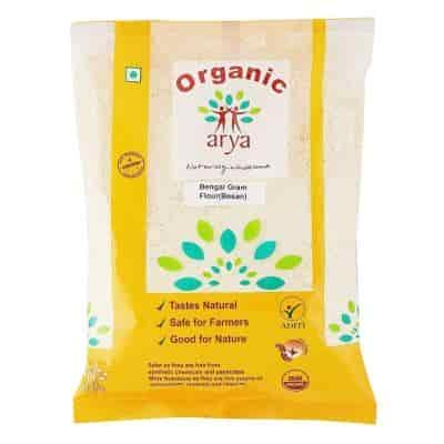 Buy Arya Farm Organic Bengal Gram Flour