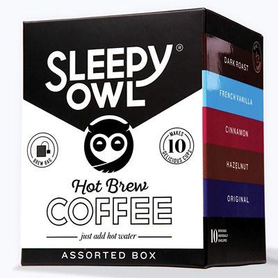 Buy Sleepy Owl Coffee Assorted Hot Brew Bags