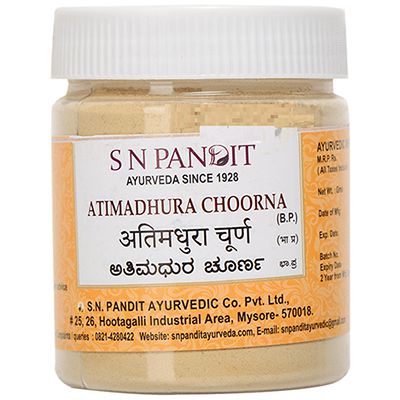 Buy S N Pandit Ayurveda Atimadhura Choorna