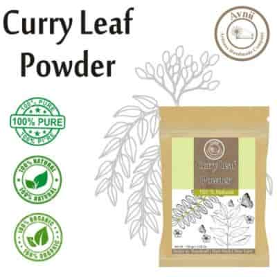 Buy Avnii Organics Natural Curry Leaf Powder