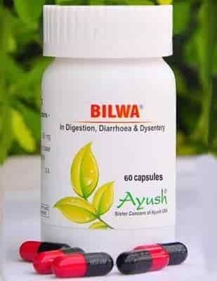 Buy Ayushherbs Bilwa Capsules Diarrhoea & Dysentery Support