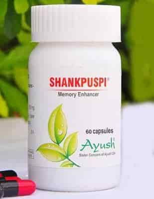 Buy Ayushherbs Shankhpushpi Capsules Memory Support