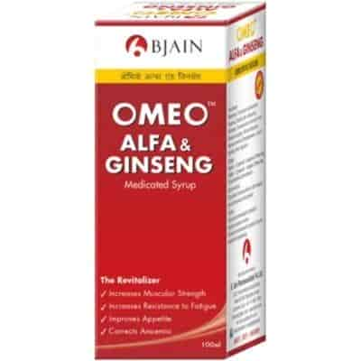 Buy B Jain Omeo Alfa & Ginseng Syrup