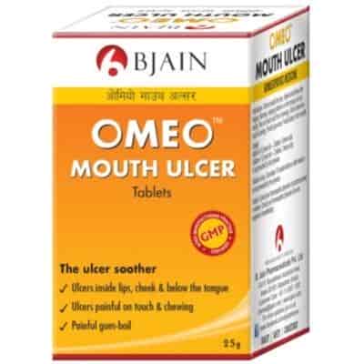 Buy B Jain Omeo Mouth Ulcer Tablets