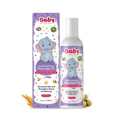 Buy Baby Organo Soothing Baby Massage Oil
