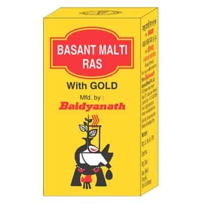 Buy Baidyanath Basant Malti Ras ( Swarna Moti Yukta )