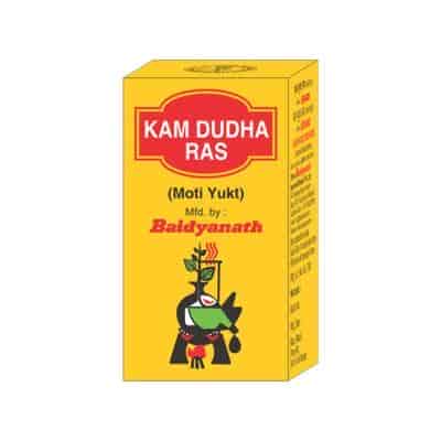 Buy Baidyanath Kamdudha Ras ( Moti Yukta )