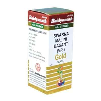 Buy Baidyanath Swarnmalinibasant Ras ( Bri. )