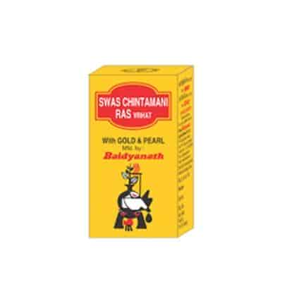 Buy Baidyanath Swas Chintamani Ras (Vr) (S.Y)