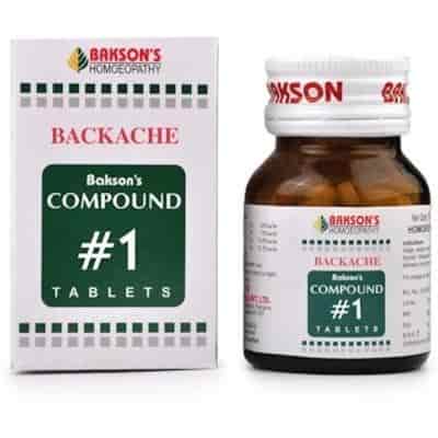 Buy Bakson's Compound No 1 (Backache)